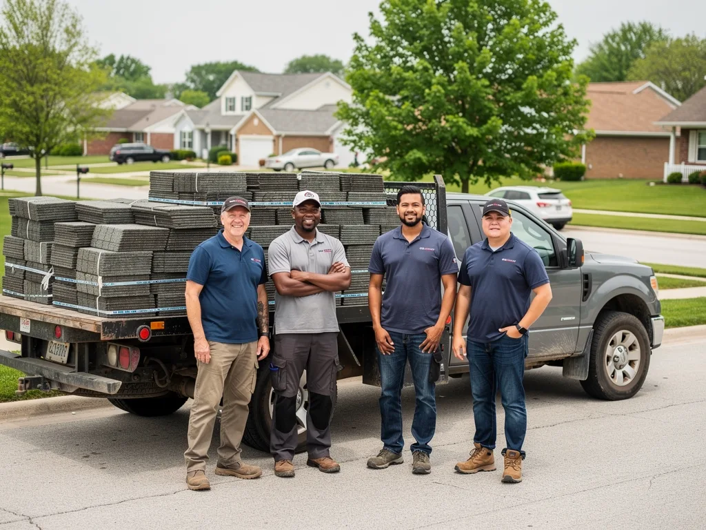 Illinois Shingle Roofing team