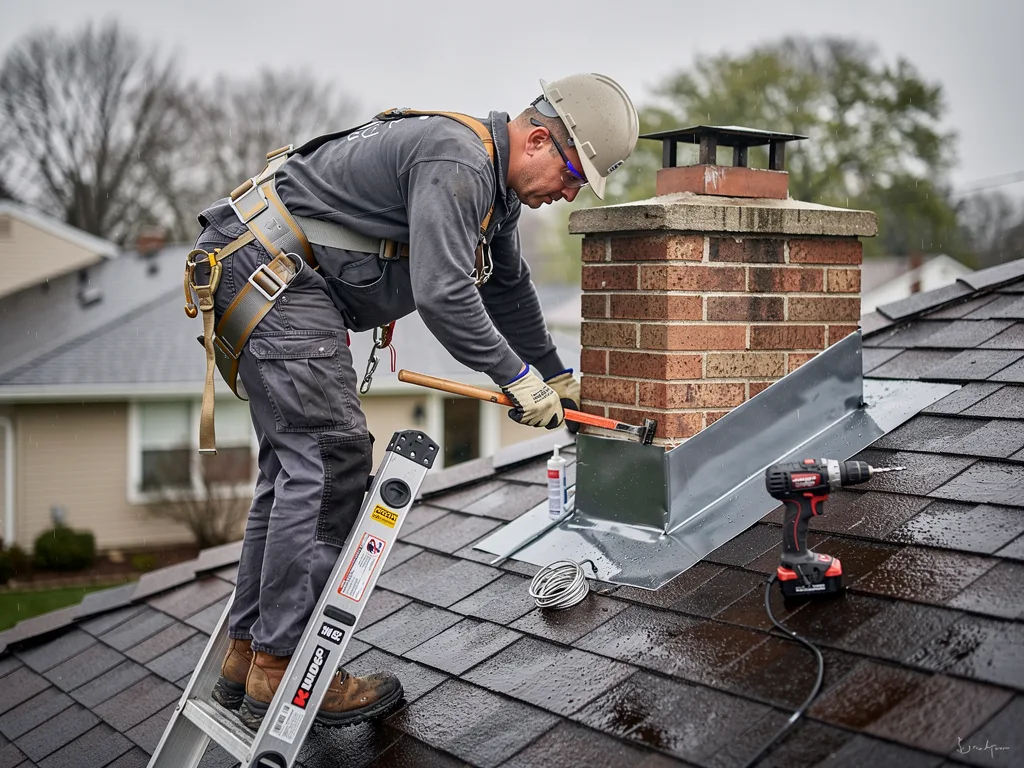 Chimney Flashing Repair