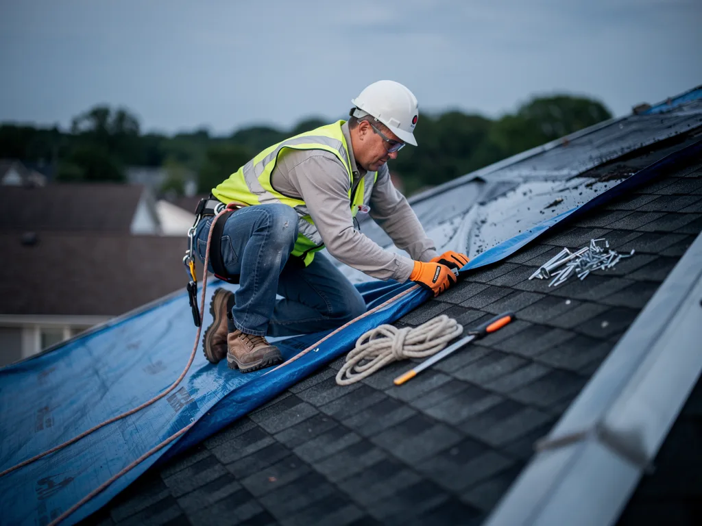 Emergency Roof Tarping